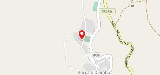 Braceria pizzeria le rocce sulla mappa