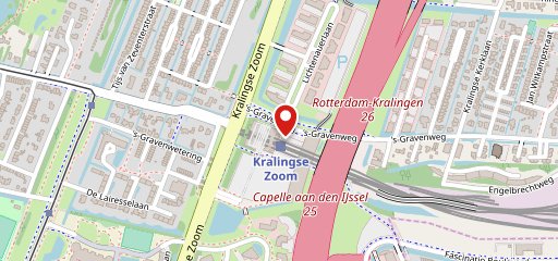 Bram Ladage Kralingse Zoom sur la carte