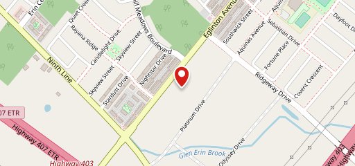 Brar’s Erin Mills (Mississauga) on map