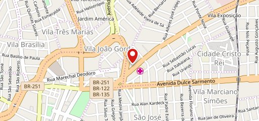 Brasão Bar & Churrascaria no mapa