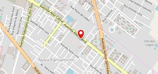 Brasa's Food - Nova Parnamirim no mapa