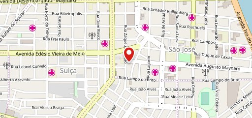 Brasileirinho Delivery no mapa