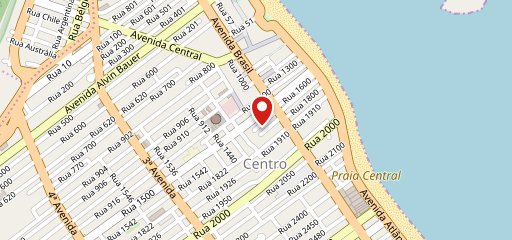 Brasileirinho Delivery Balneário Camboriú no mapa