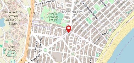 Brasileirinho Delivery Vitória no mapa