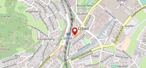 Hotel Uzwil - Ihr Business- und Freizeithotel sulla mappa