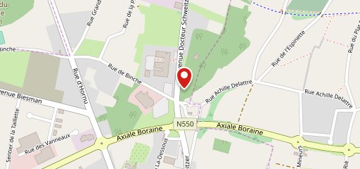 Brasserie Ansseau sur la carte