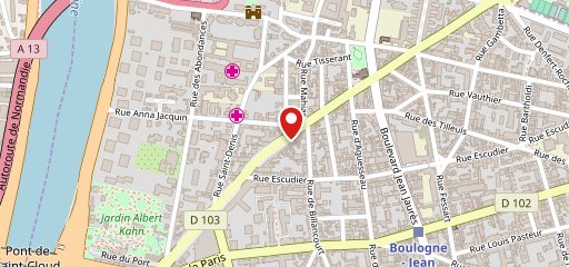 Brasserie Bohème sur la carte