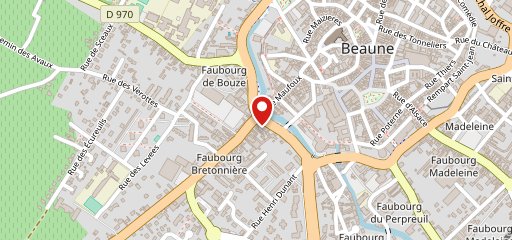 La Brasserie Bourguignonne sur la carte