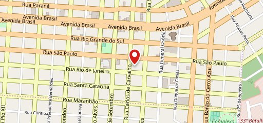 Brasserie no mapa