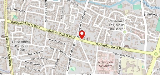 Brasserie de la Paix sur la carte