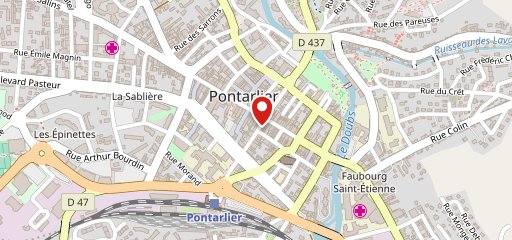 Brasserie De La Poste & La Suite sur la carte