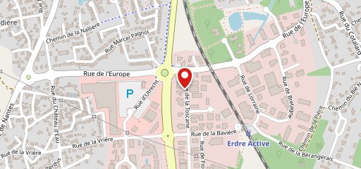 L'Atelier - La Chapelle sur Erdre sur la carte