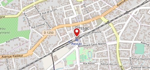 Brasserie de l'hôtel de ville Pessac sur la carte