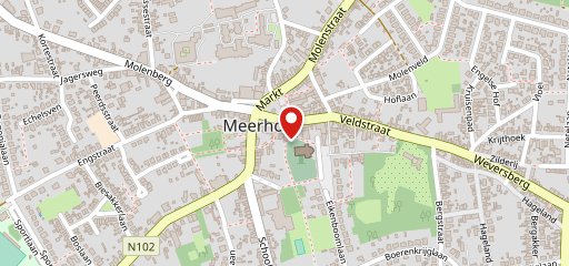 Brasserie De Met Meerhout sur la carte