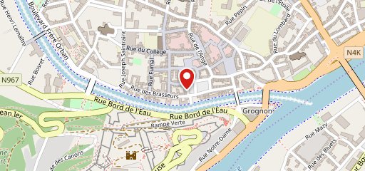 Brasserie De Namur sur la carte