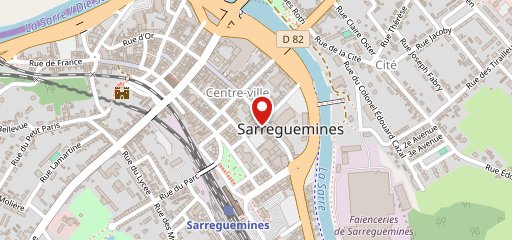 La Brasserie Des Arts - Restaurant Bar à Sarreguemines sur la carte