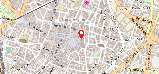 Brasserie Des Beaux-Arts sur la carte