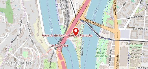 La Brasserie des Confluences sur la carte