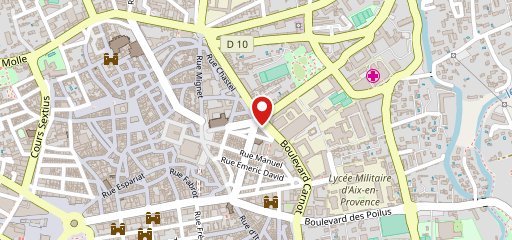 Brasserie Des Arts sur la carte