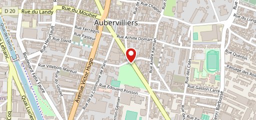 Brasserie du parc Aubervilliers sur la carte