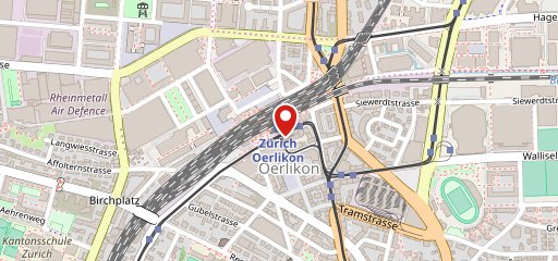 Brasserie Federball Bahnhof Öerlikon sulla mappa