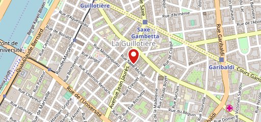 Brasserie Jaurès sur la carte