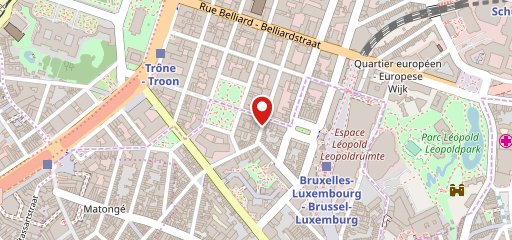 Brasserie Léopold sur la carte