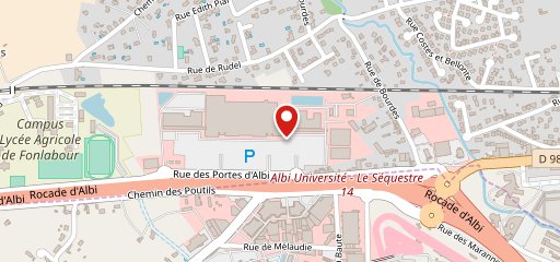 Brasserie Les Portes d'Albi sur la carte