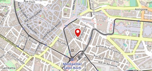 Brasserie L'escale Montpellier sur la carte