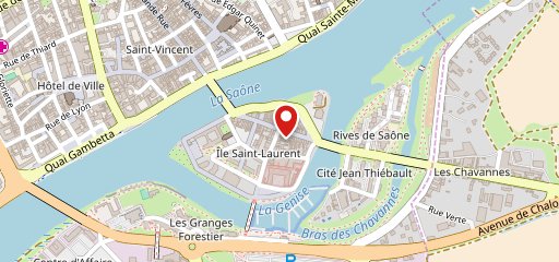 Brasserie Saint Laurent sur la carte