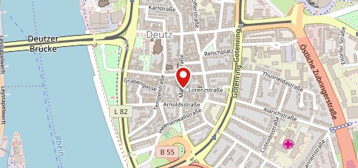 Brauhaus ohne Namen sur la carte