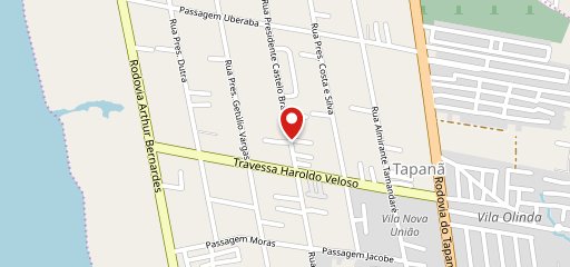 Bravos Hamburgueria Delivery no mapa