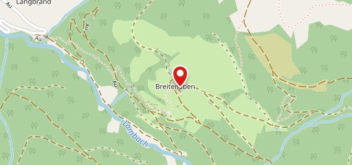 Breitenebenalm sur la carte