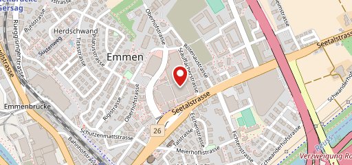 Brezelkönig Emmen Center sulla mappa