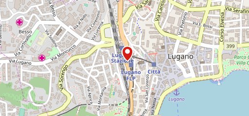 Brezelkönig Stazione Lugano FFS sulla mappa