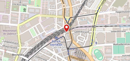 Brezelkönig Bahnhof Oerlikon, Unterführung Mitte sulla mappa