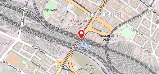 Brezelkönig Bahnhof Hardbrücke sulla mappa