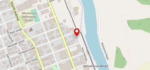 Bridges Cafe and Catering Whitehorse YT sur la carte