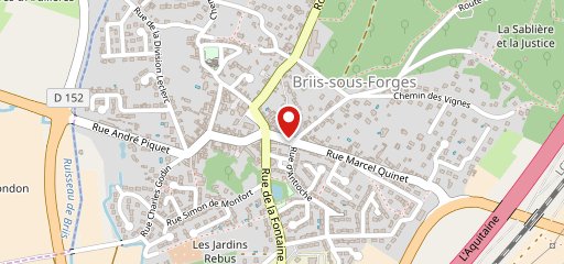 Briis Délice sur la carte