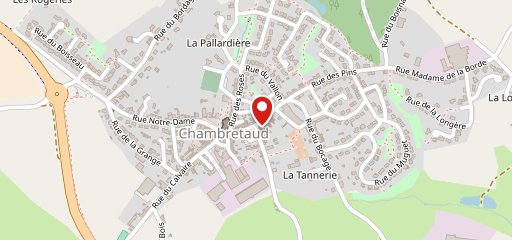 Boulangerie BRIN sur la carte