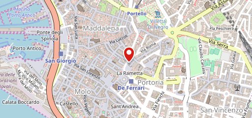 Britannia Pub Genova sulla mappa