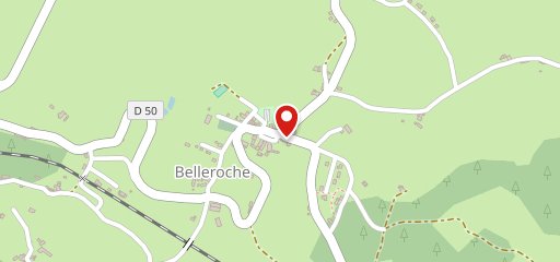 Auberge Le Belleroche sur la carte