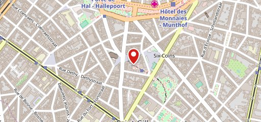 Broebbeleir Burger St. Gilles sur la carte