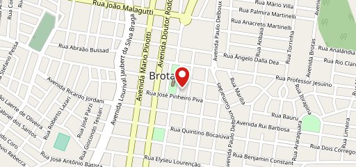 Brotas Café & Burguer no mapa