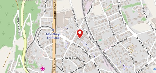 Brother's Monthey sur la carte