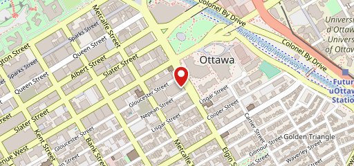 Browns Socialhouse Centretown sur la carte