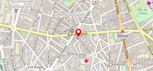 Boulangerie Brun sur la carte