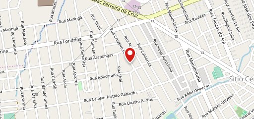 Brunellas Pizzaria - Sítio Cercado no mapa