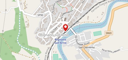 Pizzeria Trattoria Brunero ... sulla mappa