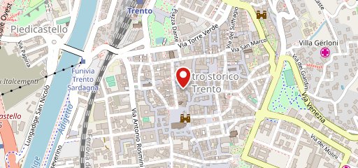 Bruschetteria Redoro Trento sulla mappa